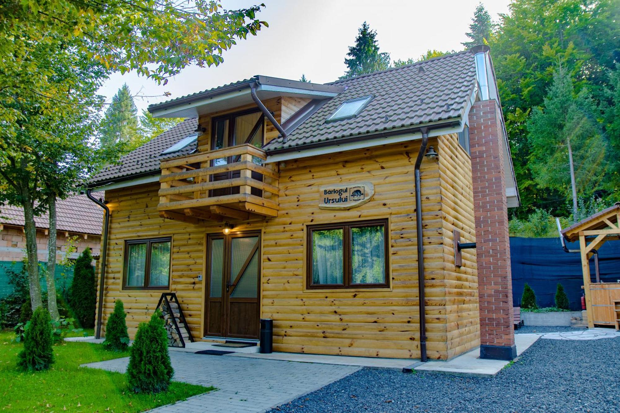Bear'S Lair Chalet Porumbacu de Sus Esterno foto